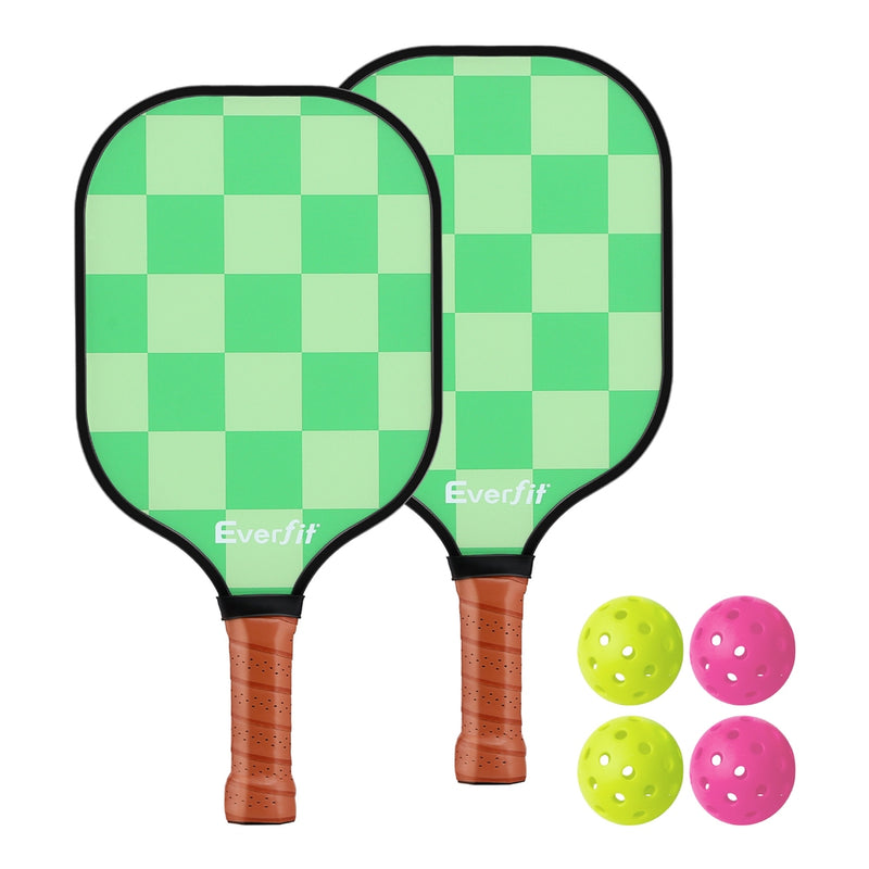 Pickleball paddles, balls and carry bag